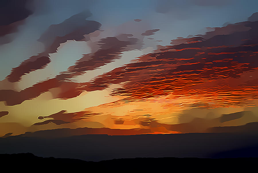Sunset Photograph - Pembrokeshire Sunset by Gareth Davies