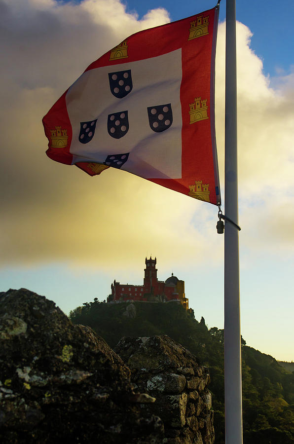 Castle Photograph - Pena Palace in Sintra by Carlos Caetano