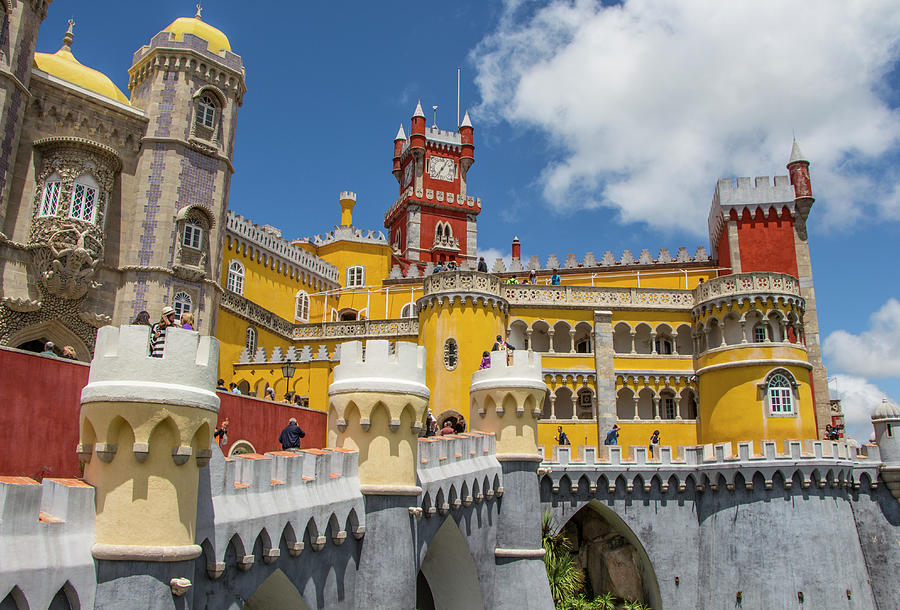 Pena Palace, Sintra, Portugal Photograph by Venetia Featherstone-Witty