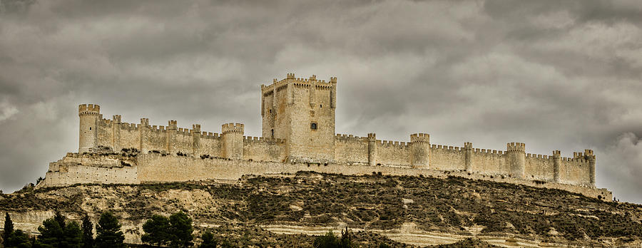 Penafiel Castle, Spain. Photograph by Pablo Lopez