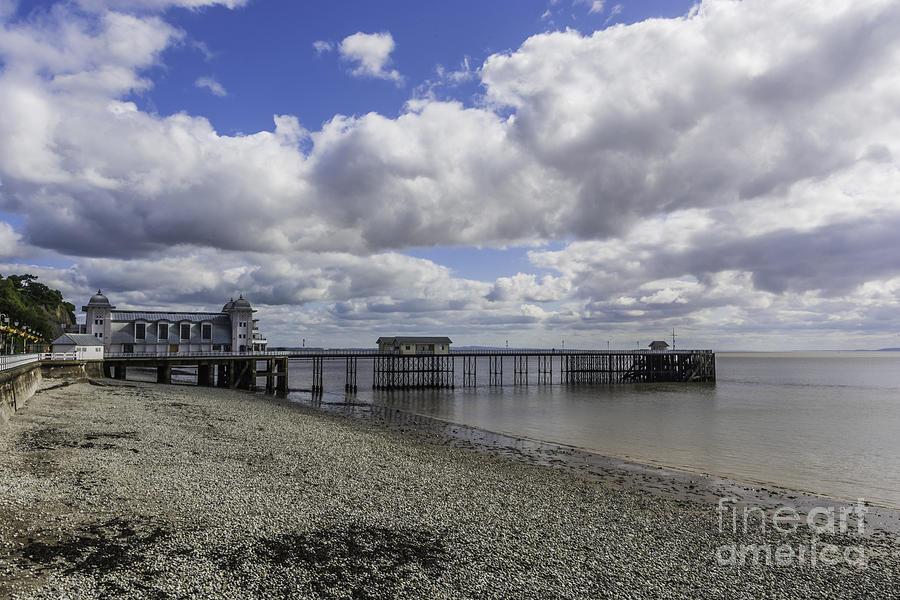 Holiday Photograph - Penarth Pier 10 by Steve Purnell