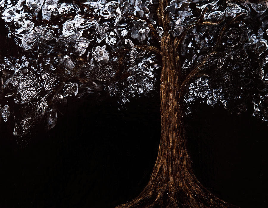 Pebeo Moonlit Tree Painting by Patricia Beebe