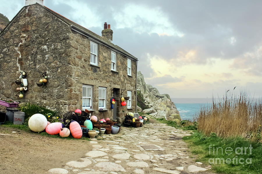Penberth Cottage Photograph by Terri Waters