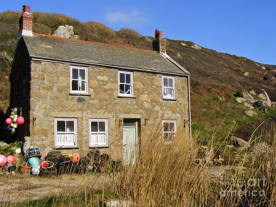 Penberth Stone Cottage Photograph by Terri Waters