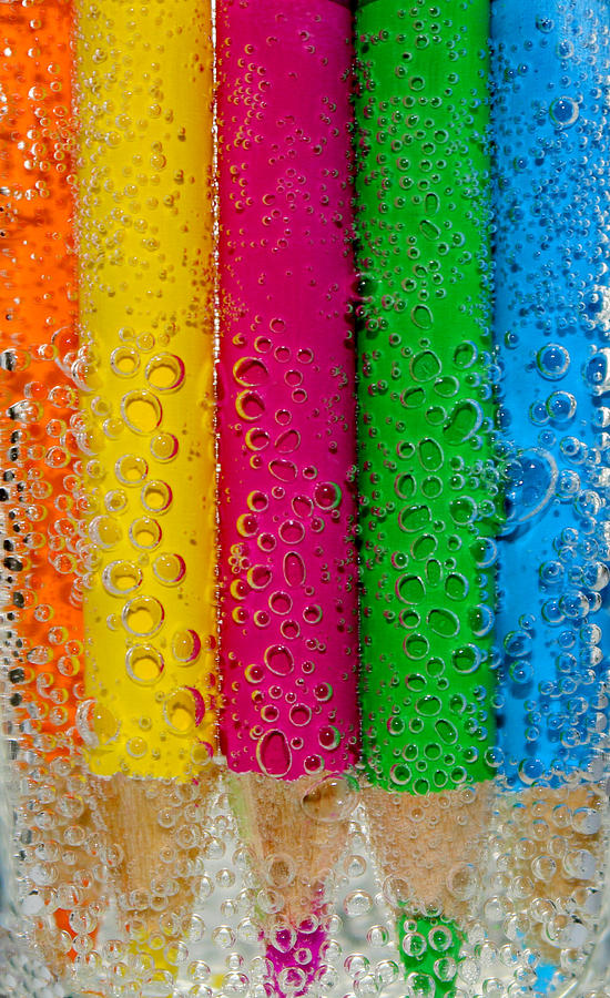 Colored Pencils Photograph - Pencil Art by Kami McKeon