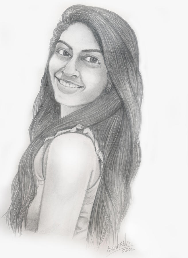 Pencil Drawing Drawing by Prajapati Ramesh - Fine Art America