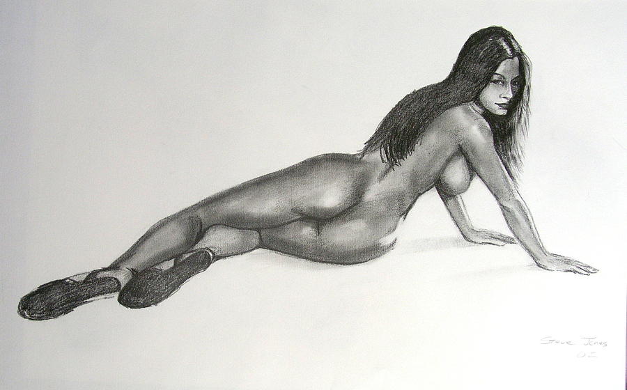 Girls making hot pencil drawings of naked girls nude girl