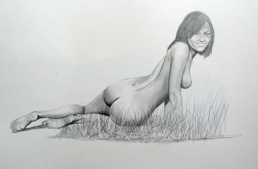 Seated nude