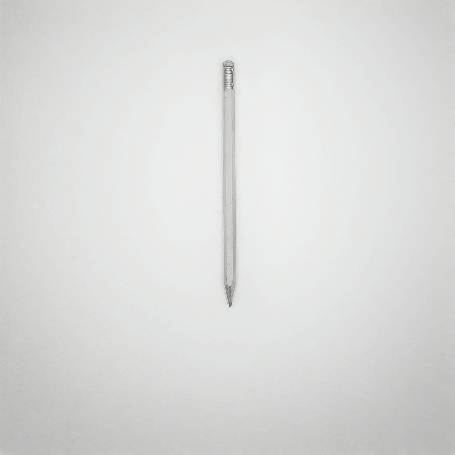 Pencil on a Blank Page Photograph by Scott Norris