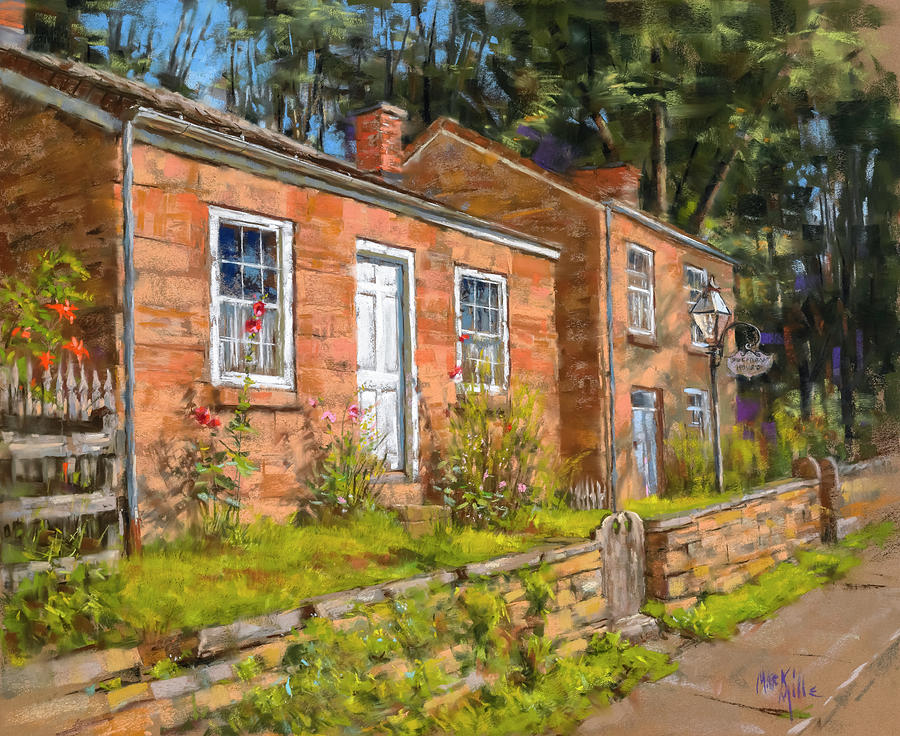 Pendarvis House Painting by Mark Mille
