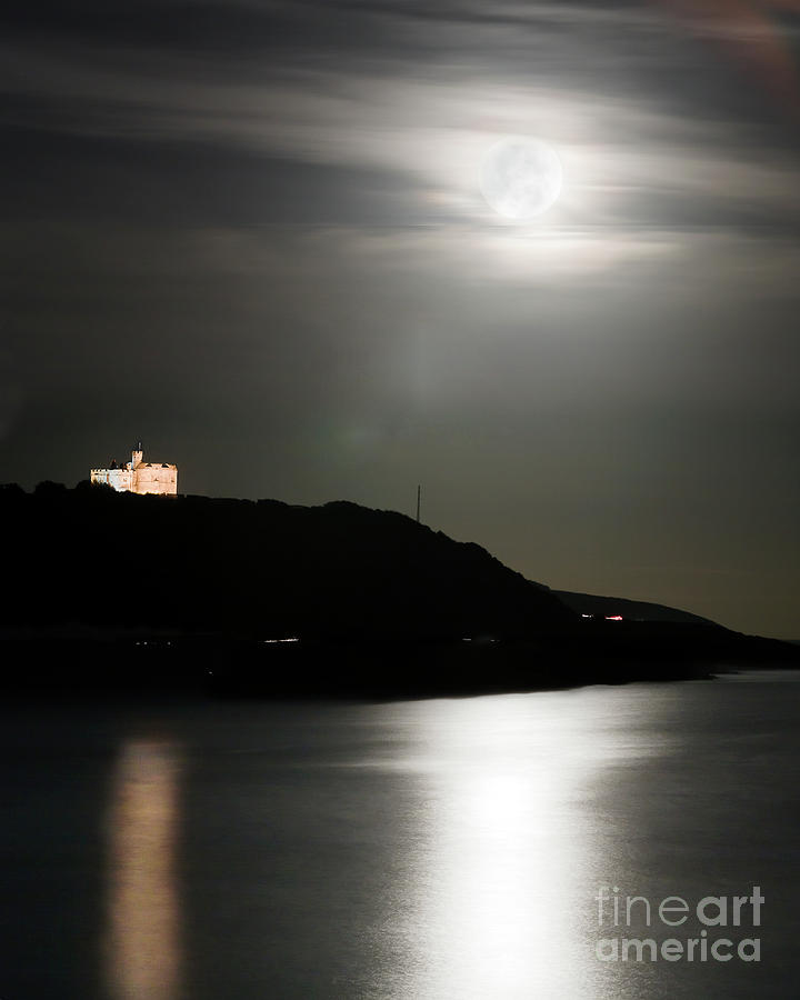 Pendennis Moonrise Photograph by Terri Waters