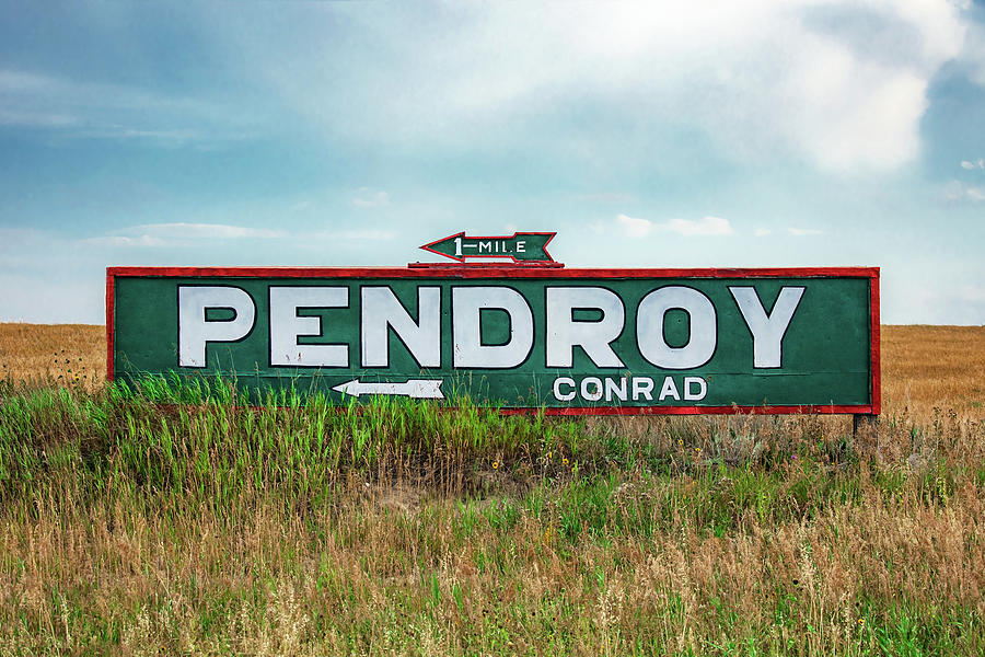 Pendroy Sign Photograph by Todd Klassy