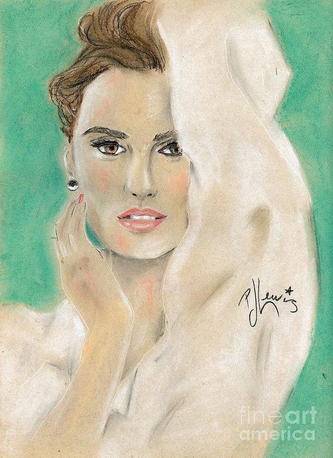 Penelope Cruz Painting by PJ Lewis