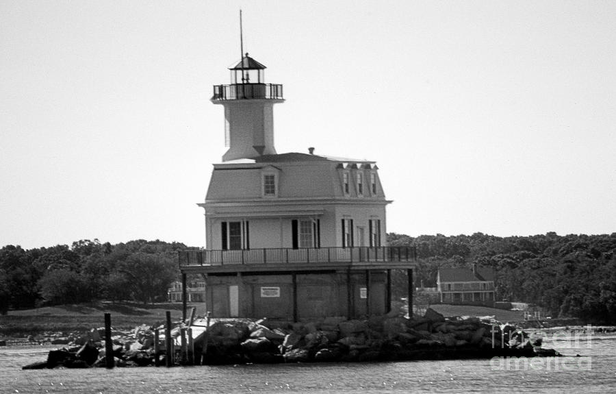 Penfield Reef Lighthouse Ct Photograph by Skip Willits