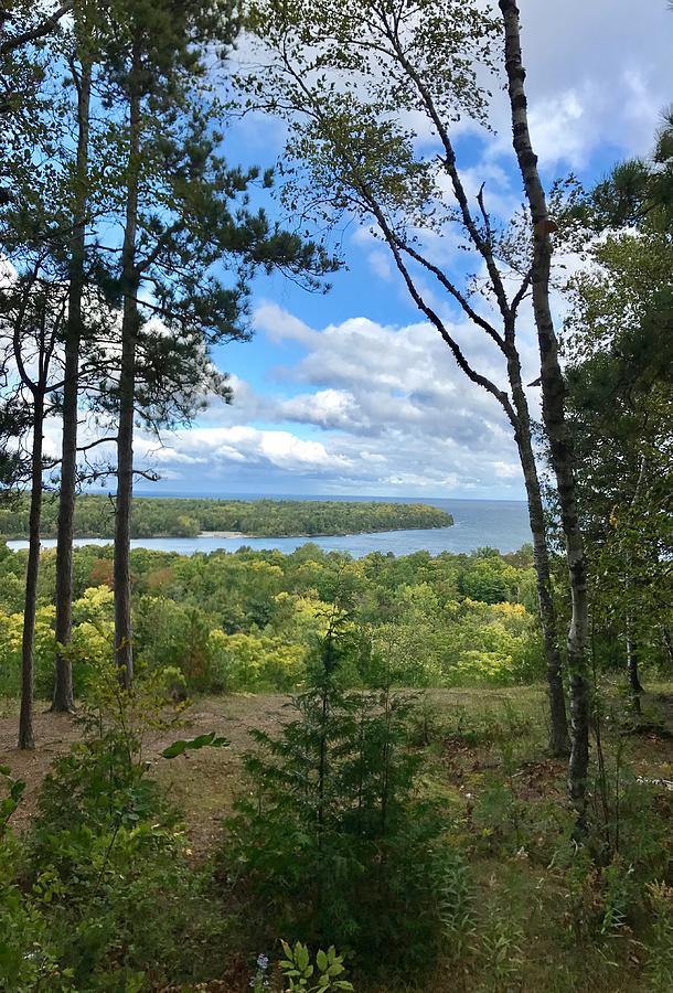 Landscape Photograph - Peninsula at Fish Creek by Diane Sleger Landscape Photograph - Peninsula at Fish Creek by Diane Sleger