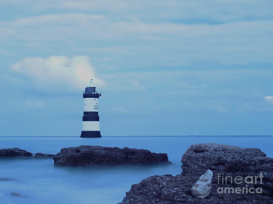 Penmon Lighthouse Trwyn Du Photograph by Rrrose Pix