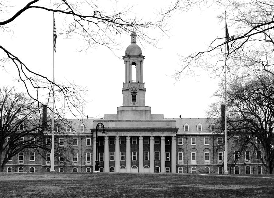 Penn State University Photograph - Penn State Old Main by Mary Beth Landis