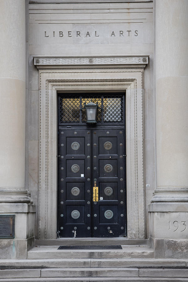 Penn State University Liberal Arts Door  Photograph by John McGraw