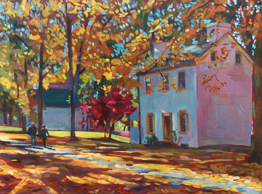 Pennsylvania Colors Painting by David Lloyd Glover