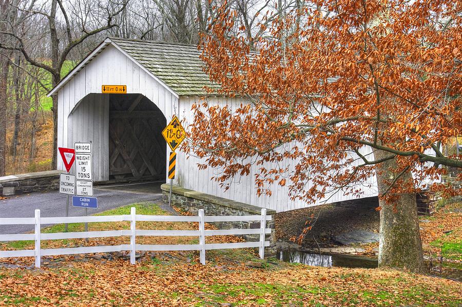 PA Country Roads - Pack Saddle / Doc Miller Covered Bridge Over