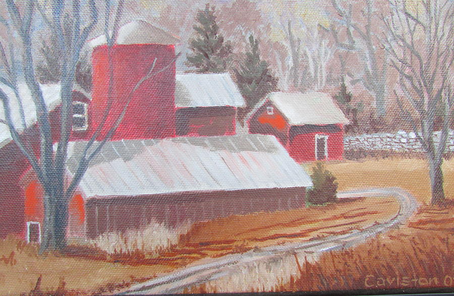 Pennsylvania Farm III Painting by Tony Caviston