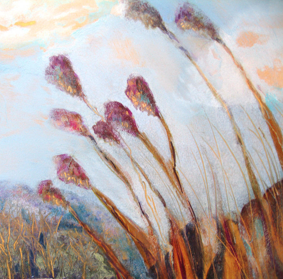 Pennsylvania Grass Painting by Vicki Brevell