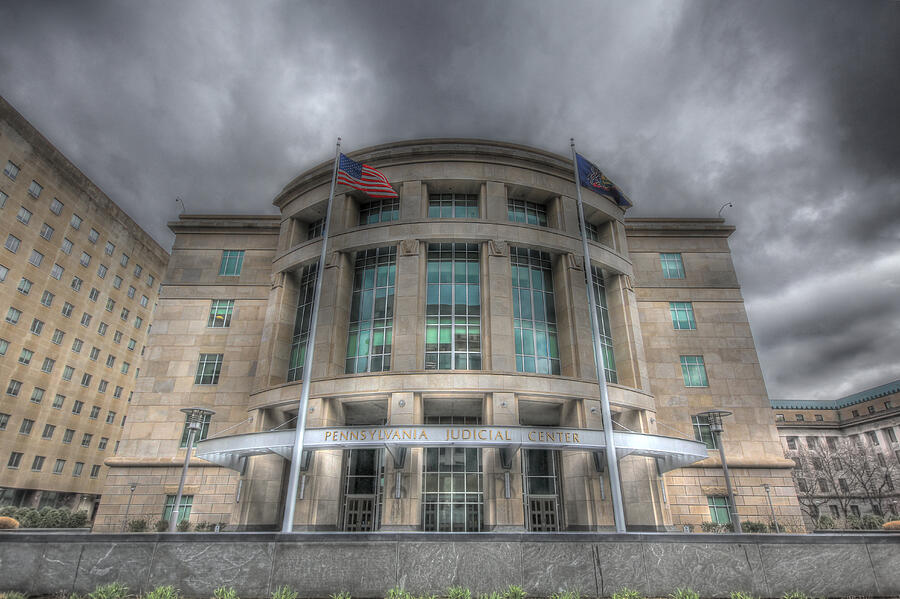 Architecture Photograph - Pennsylvania Judicial Center by Shelley Neff