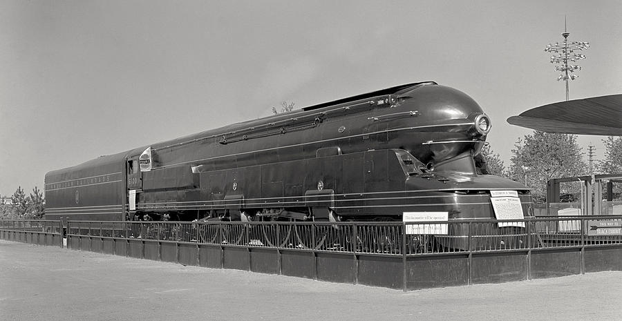 Pennsylvania Railroad Class S1 Locomotive - 1939 Photograph by War Is Hell Store