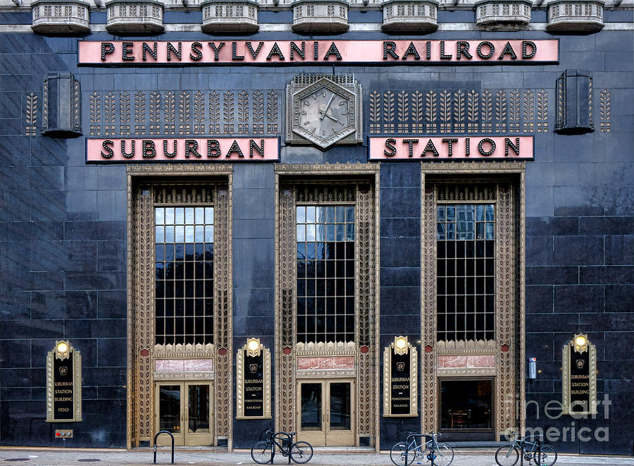 Philadelphia Photograph - Pennsylvania Railroad Suburban Station by Olivier Le Queinec