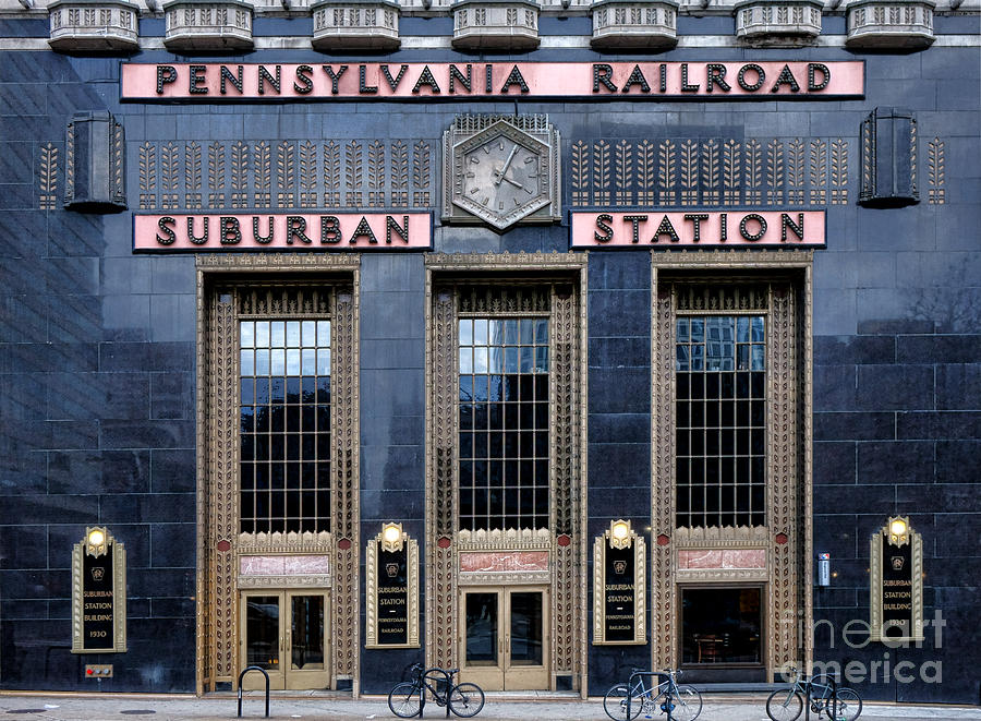 Pennsylvania Railroad Suburban Station Photograph by Olivier Le Queinec