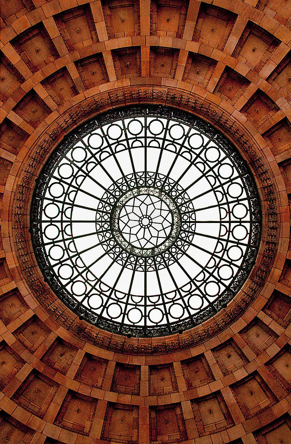Pennsylvania Station Dome - Pittsburgh Photograph by Mitch Spence