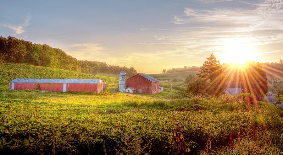 Pennsylvania Sunrise Photograph by Brian Fisher - Fine Art America