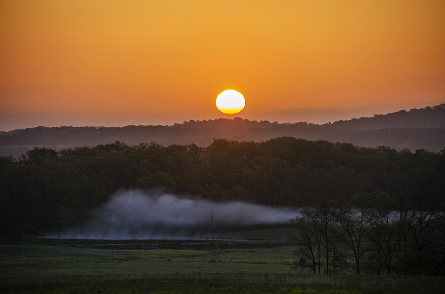 Pennsylvania Sunrise Landscape Photograph by Bill Cannon