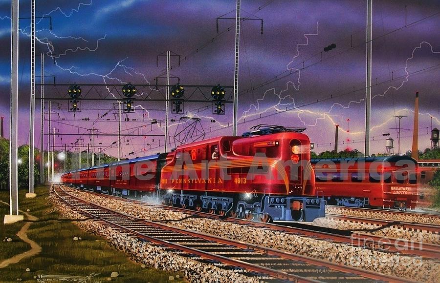 Pennsylvania Thunder Painting by Robert West