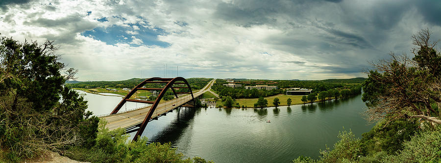 Pennybacker Bridge Austin II Photograph by Raul Rodriguez
