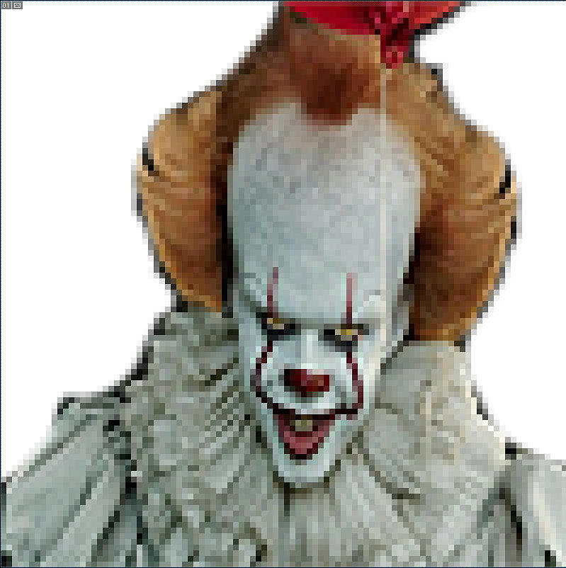 Pennywise pixelated Digital Art by Nick Angelosoulis - Fine Art America