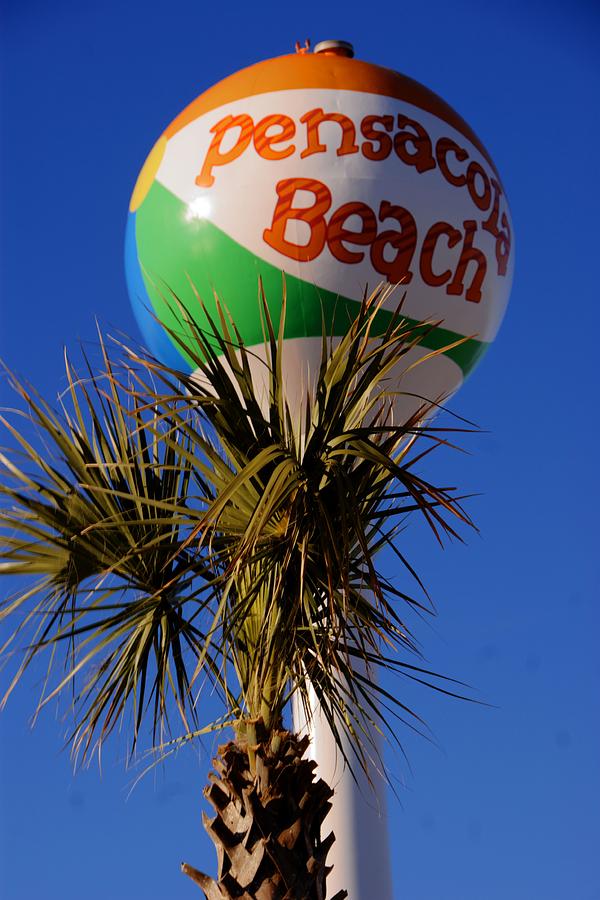 Pensacola Photograph - Pensacola Beach Ball by Paul Lindner