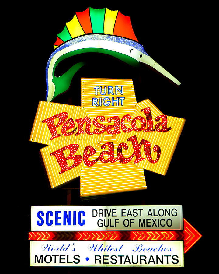 Pensacola Beach Turn Right Photograph by Larry Beat