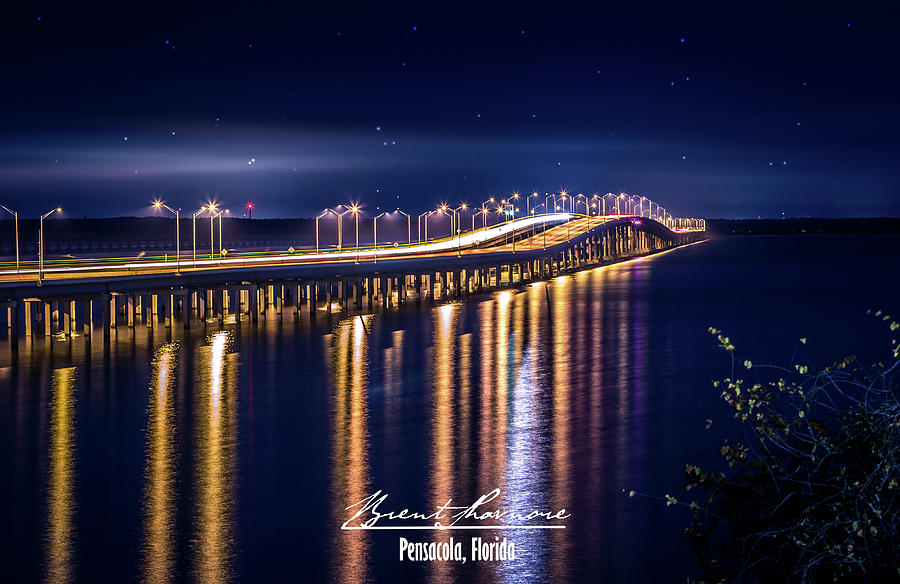 Pensacola Florida I-10 Bridge Photograph by Brent Shavnore