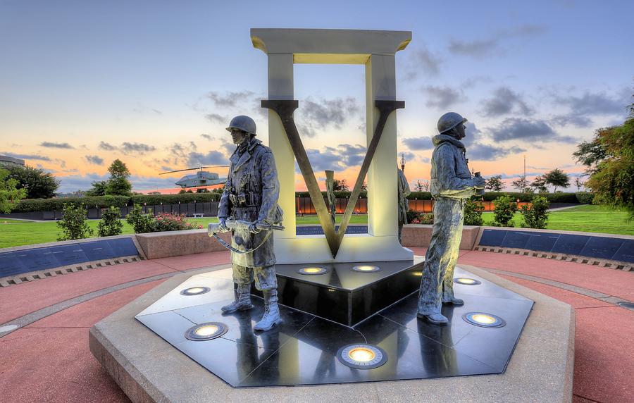 Pensacola WWII Memorial Photograph by JC Findley