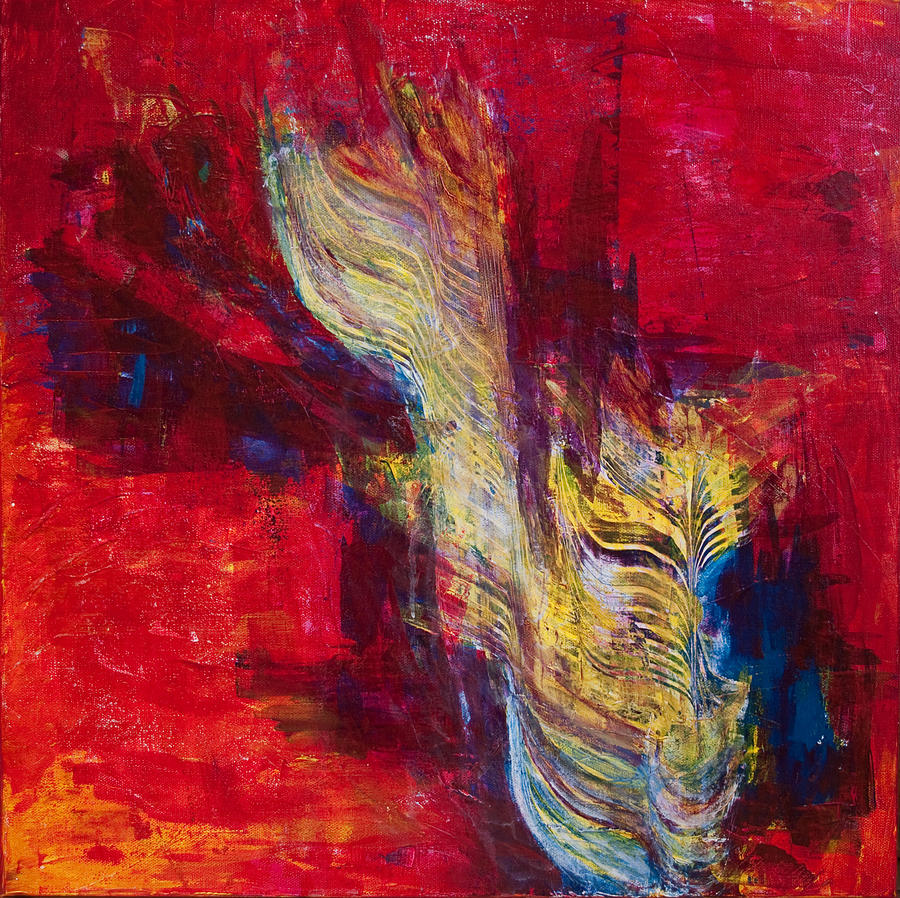 Pentecost Painting by Elva Robinson