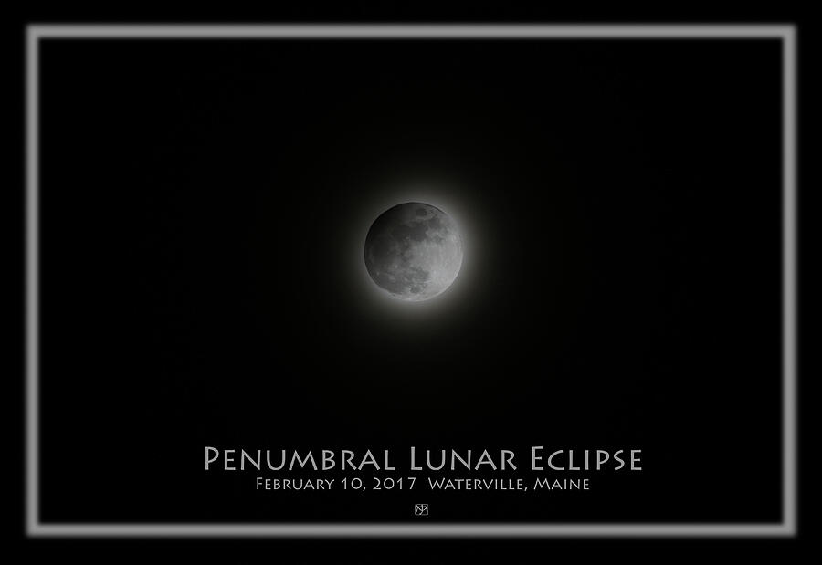Penumbral Lunar Eclipse Photograph by John Meader