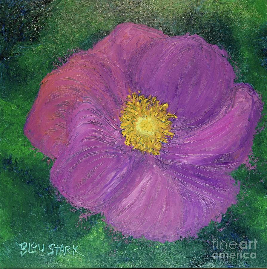 Peony Love Painting by Barrie Stark