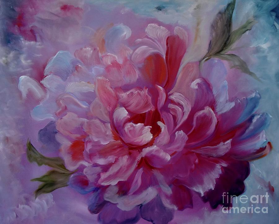 Peony Love Painting by Jenny Lee