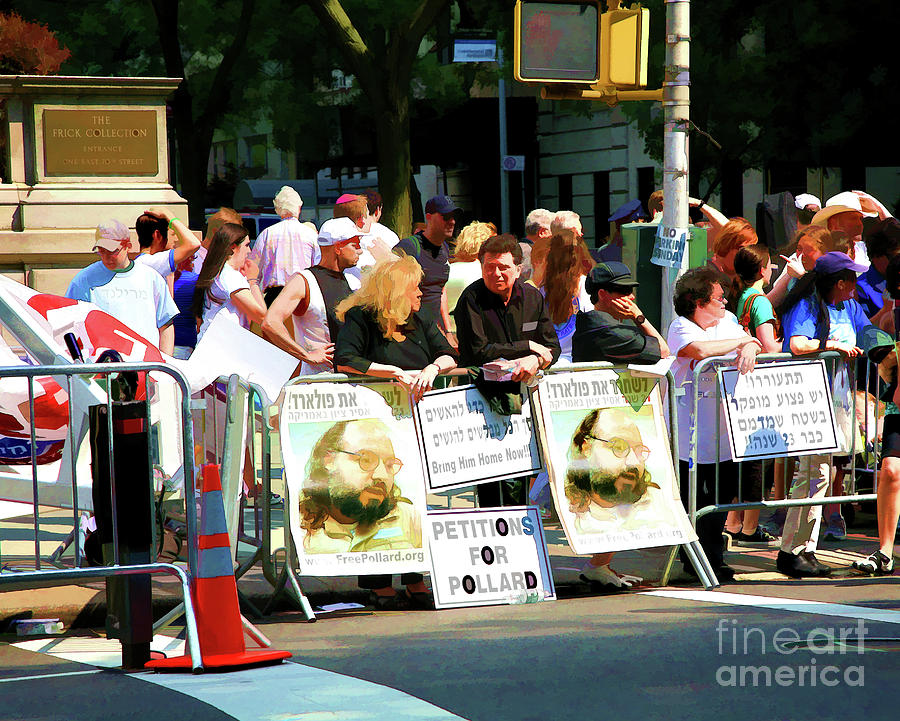 People Israel Parade NYC  Photograph by Chuck Kuhn
