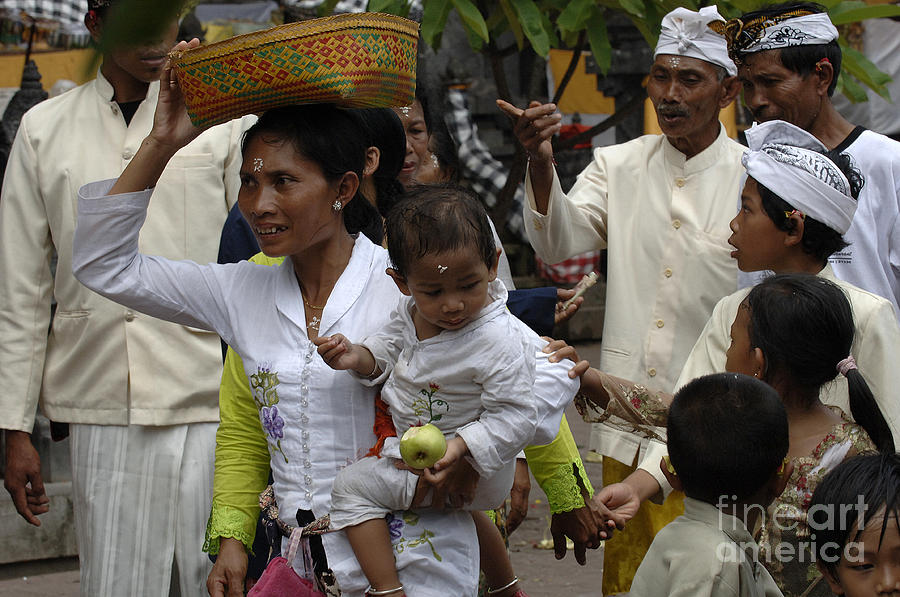 People Of Bali Indonesia 4 Photograph by Bob Christopher