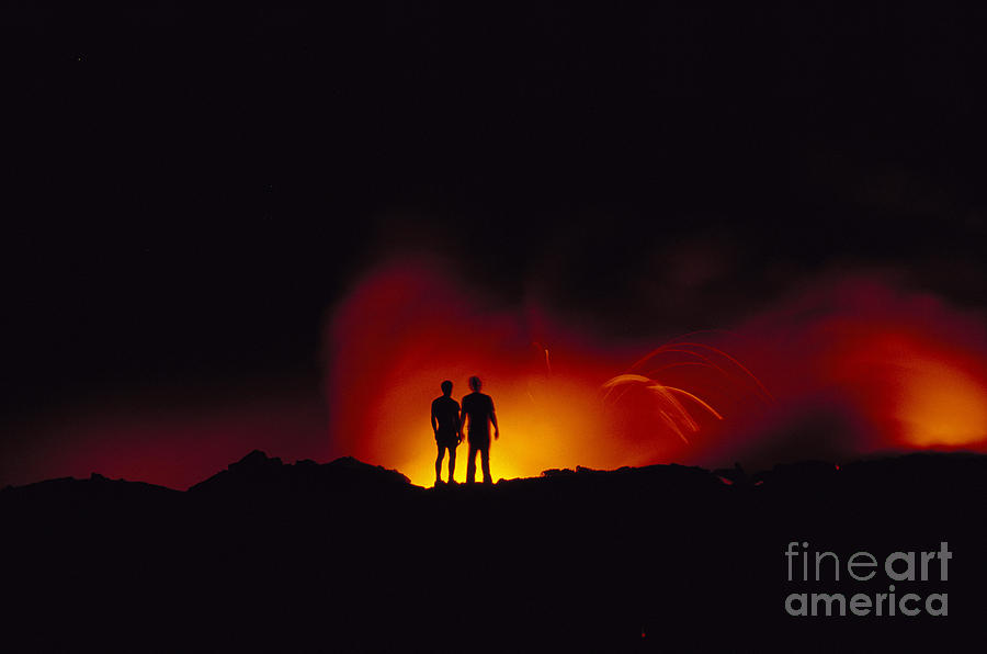 People View Lava Photograph by Ron Dahlquist - Printscapes