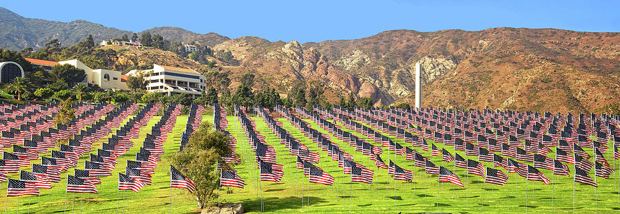 Pepperdines 9-11 Tribute Photograph by Lynn Bauer