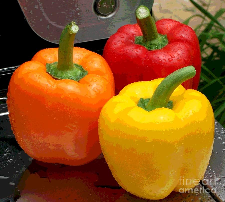 Peppers Photograph by Beverly Shelby