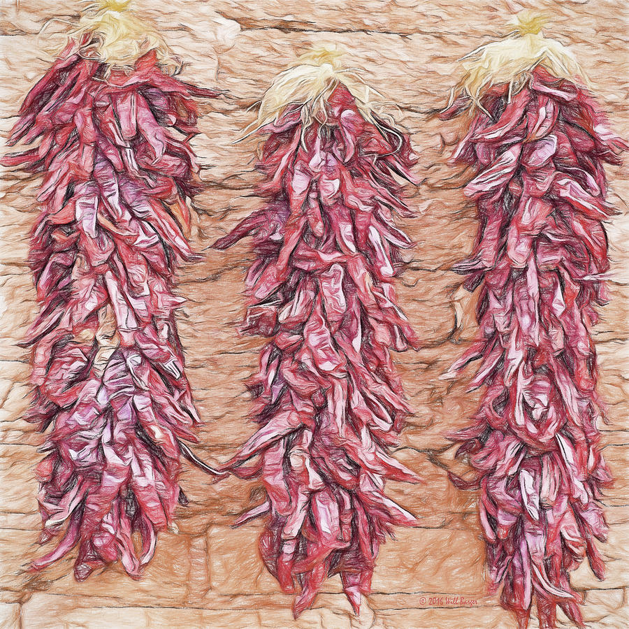 Peppers in Ensenada, Nbr 6A by Will Barger Peppers in Ensenada, Nbr 6A by Will Barger